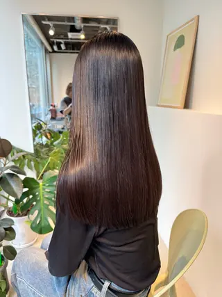 ロング 髪質改善マスター 長尾勇弥/梅田中津のヘアスタイル