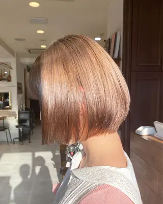 ショート ミウ☆ ブリーチダブルカラーのヘアスタイル