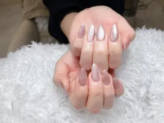 ネイル na🎀🎀na ちゅるちゅるのネイルデザイン