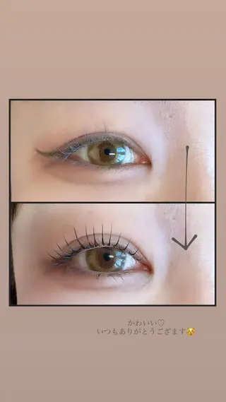 マツエク・マツパ kijico 志木駅のマツエク・マツパデザイン