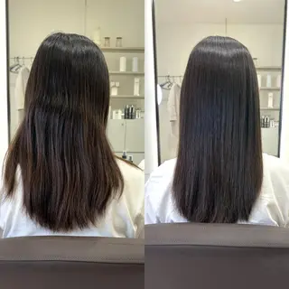 セミロング EIGHT plum TOKIOリミテッドのヘアスタイル