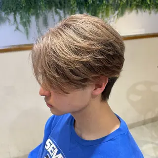 カラー メンズ 【メンズ特化】 野津山 蒼のヘアスタイル