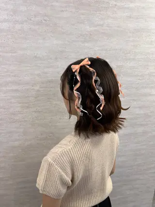 ヘアアレンジ 鈴木 芽香のマツエク・マツパデザイン