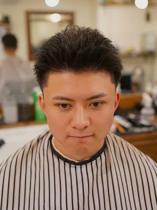 ショート メンズ 吉祥寺バーバー takumiのヘアスタイル