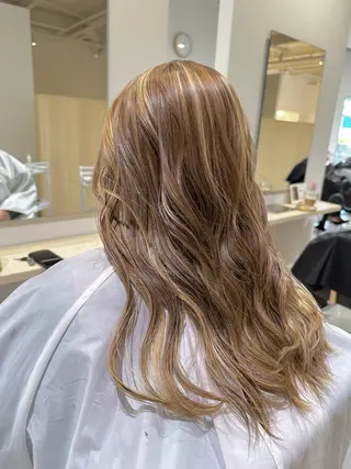 ロング カラー ヘアアレンジ Design Color🐰アユミのヘアスタイル