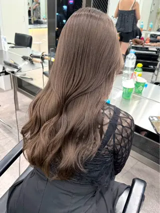 ロング 福田 花音のヘアスタイル