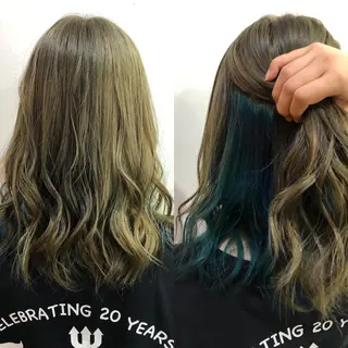 ロング 吉田 典弘のヘアスタイル