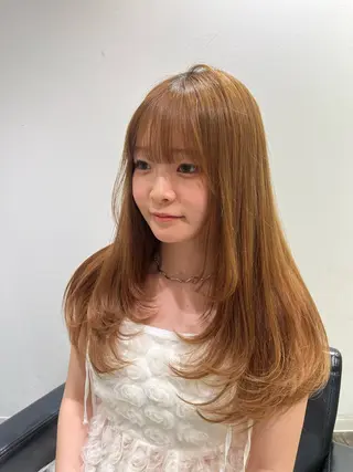 ロング ショート/レイヤー なづなのヘアスタイル