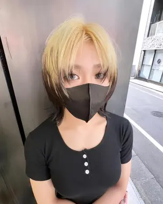 ミディアム カラー カラー系/カット特化 🟠オオタキマサシのヘアスタイル