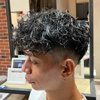 ショート パーマ メンズ 梅田/メンズ専門 ／加地光尊のヘアスタイル