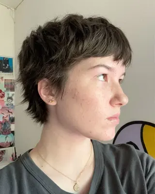 ショート 暖色/パーマ 🌼クニトウメイのヘアスタイル
