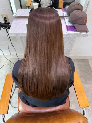 ロング ⭐️縮毛矯正特化 小松邦彦⭐️のヘアスタイル