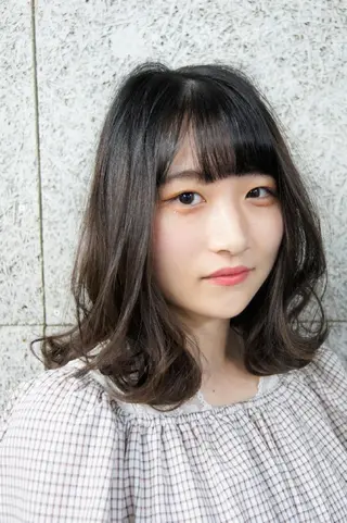 ミディアム カラー ヘアアレンジ terra✂️川嶋 大輔のヘアスタイル
