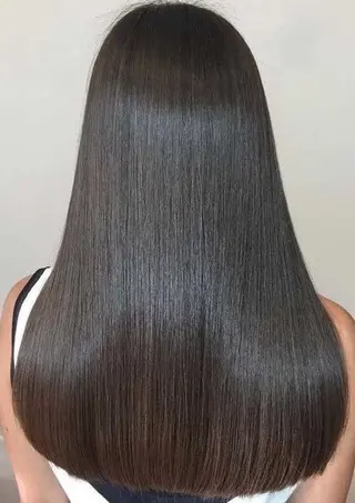 ロング ノンジアミンカラー /白髪染め　あべのヘアスタイル