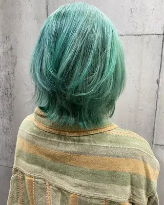 ショート カラー ヘアアレンジ ネイル マツエク・マツパ 東 寛道のヘアスタイル