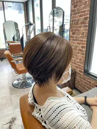ショート カラー ショート/酸スト/ 髪質改善/小林のヘアスタイル