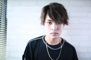 ミディアム カラー パーマ ヘアアレンジ メンズ 大久保寿高✨ なりたい色を叶える✨のヘアスタイル