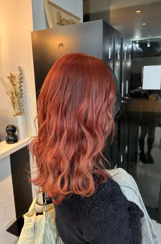 ロング 坪井 拓海のヘアスタイル