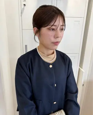 ヘアアレンジ 河野いずみ レイヤー/ボブ 🤍のヘアスタイル