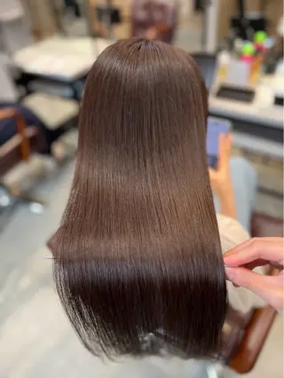 ロング カラー うるツヤ絹髪 /y.mao💎のヘアスタイル