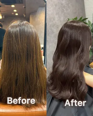 セミロング cocoa船橋🦄 chinamiのヘアスタイル