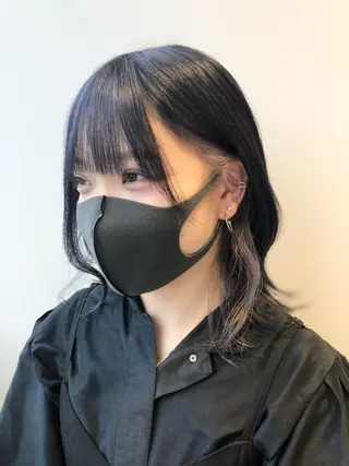 ショート カラー ハイトーン×レイヤー ／遠藤将太のヘアスタイル