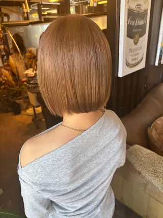 ショート カラー NAGONSTYLE 田村　莉生のヘアスタイル