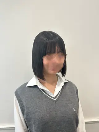 ショート 新田 妃那のヘアスタイル