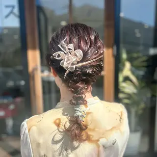 ヘアアレンジ 🤍 minaのヘアスタイル