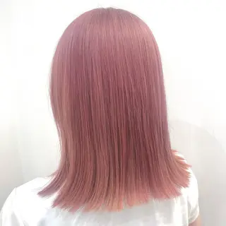 ミディアム akina＊ブリーチ ♡トレンドヘアのヘアスタイル