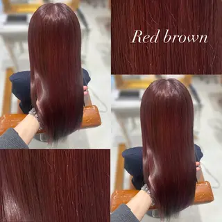 セミロング カラー 伊藤 粹 /浦和/艶カラーのヘアスタイル