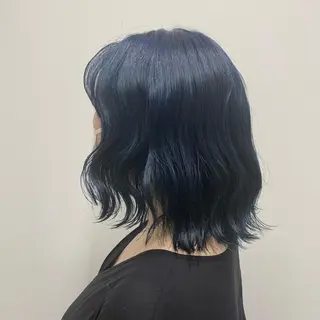 ミディアム 村山 豪歩のヘアスタイル