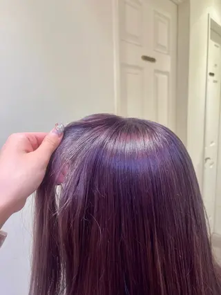 カラー エクステ🎀 暖色カラー🎀amiのヘアスタイル