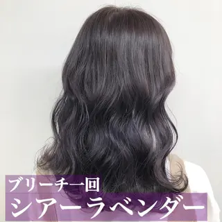 セミロング カラー 透明感・トレンドヘア 🫧齋藤拓未🫧のヘアスタイル