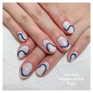 ミディアム ネイル 👑enen style👑のネイルデザイン