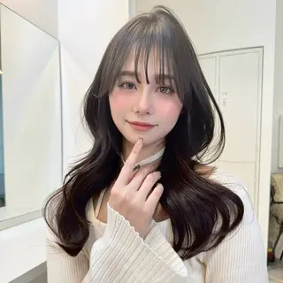 セミロング カラー Mizuki /SOYONのヘアスタイル