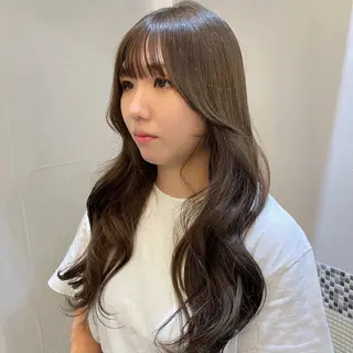 ロング カラー 𝙢𝙞𝙮𝙪🎀 girly hairのヘアスタイル