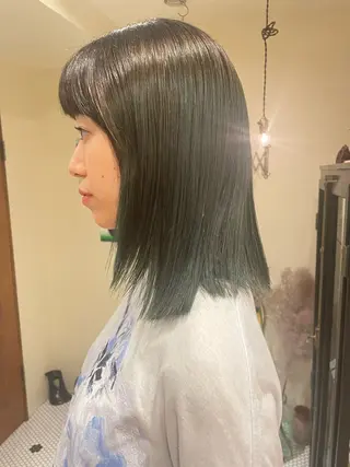 ミディアム ⚪️ISHIZUKA AOI⚪️のヘアスタイル