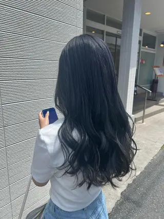 ロング ，comma momoka🪄のヘアスタイル