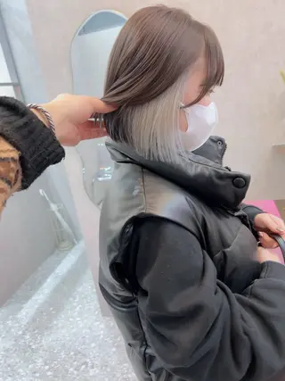 ショート カラー Aster 店長 れおん✂️のヘアスタイル