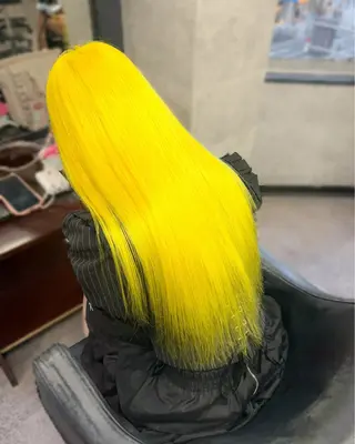 ロング カラー ハイトーンエクステ 🎩カズキ🎩のヘアスタイル