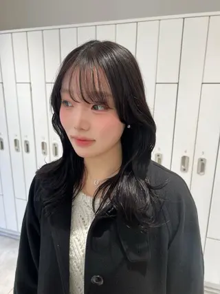 セミロング Unami _koharuのヘアスタイル