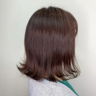 ミディアム カラー 𖧷 ⁺. 大人ヘア Yui 𓂃𓈒𓏸のヘアスタイル