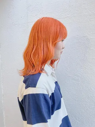 ミディアム 清家 浩貴のヘアスタイル