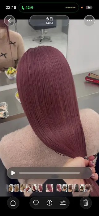 ロング カラー 似合わせカラー✞✟ ayumi🐈‍⬛のヘアスタイル