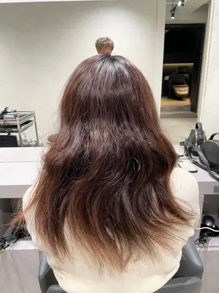 セミロング 仲尾 翔也のヘアスタイル