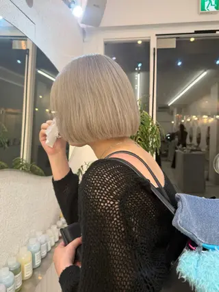 ミディアム カラー ralme/sol 髙橋一哉のヘアスタイル