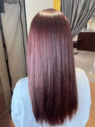 ロング カラー レディースカット SHIORIのヘアスタイル