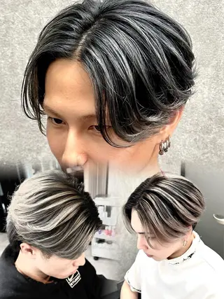 カラー パーマ メンズ 札幌メンズ指名 No. 1/光👑のヘアスタイル
