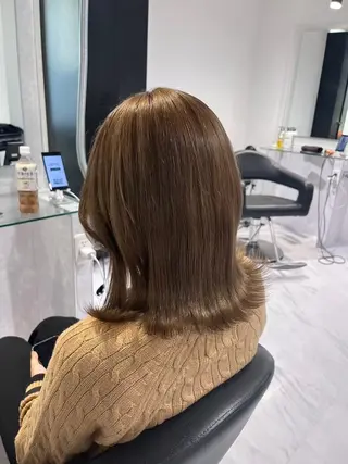 カラー 透明感映えカラー🐬 BABY上野のヘアスタイル